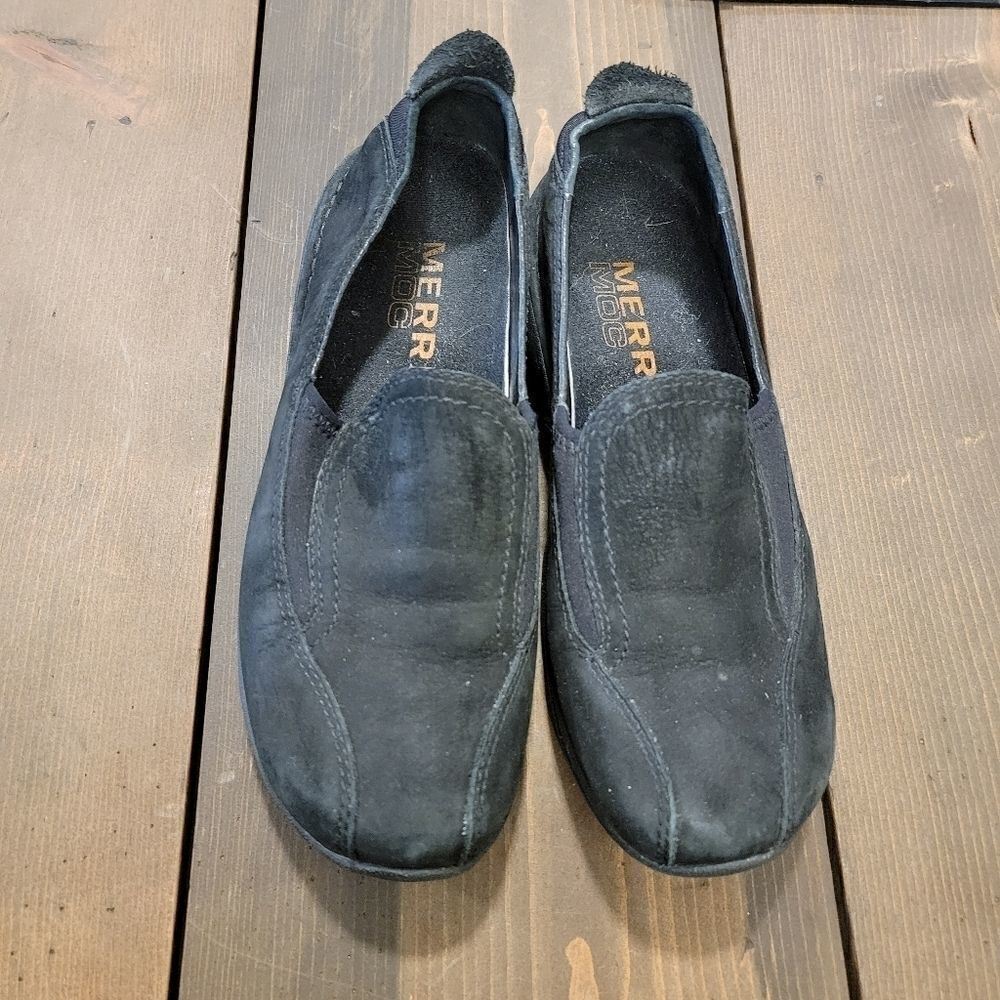 Merell Primo Moc II Midnight Black size 7
